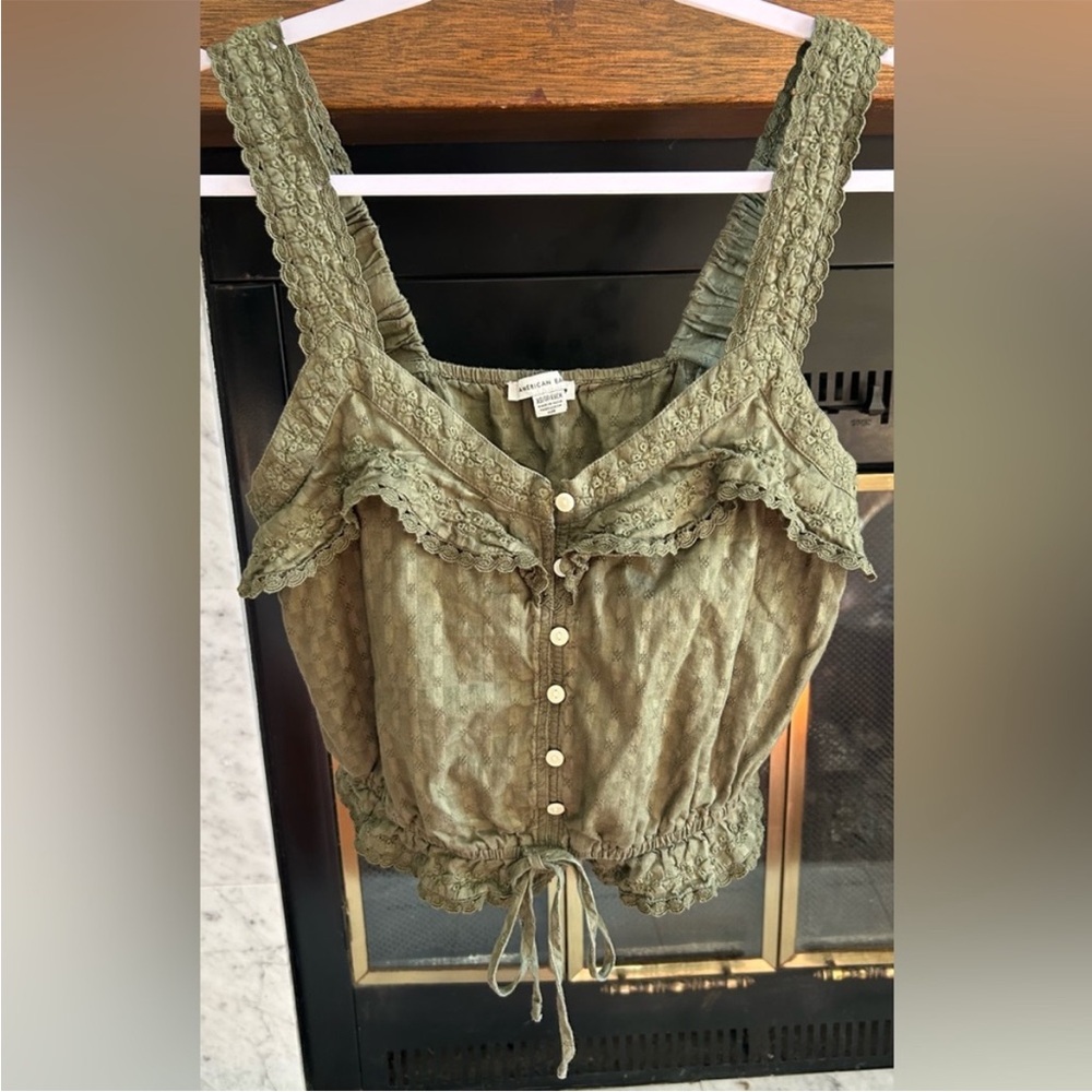 Crochet Crop Top by American Eagle - Picture 1 of 7